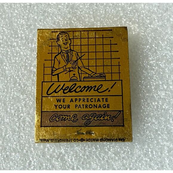 Vintage Matchbook Engleside Efficiency Motel LBI Beach Haven NJ Atlantic Ocean - Picture 3 of 15